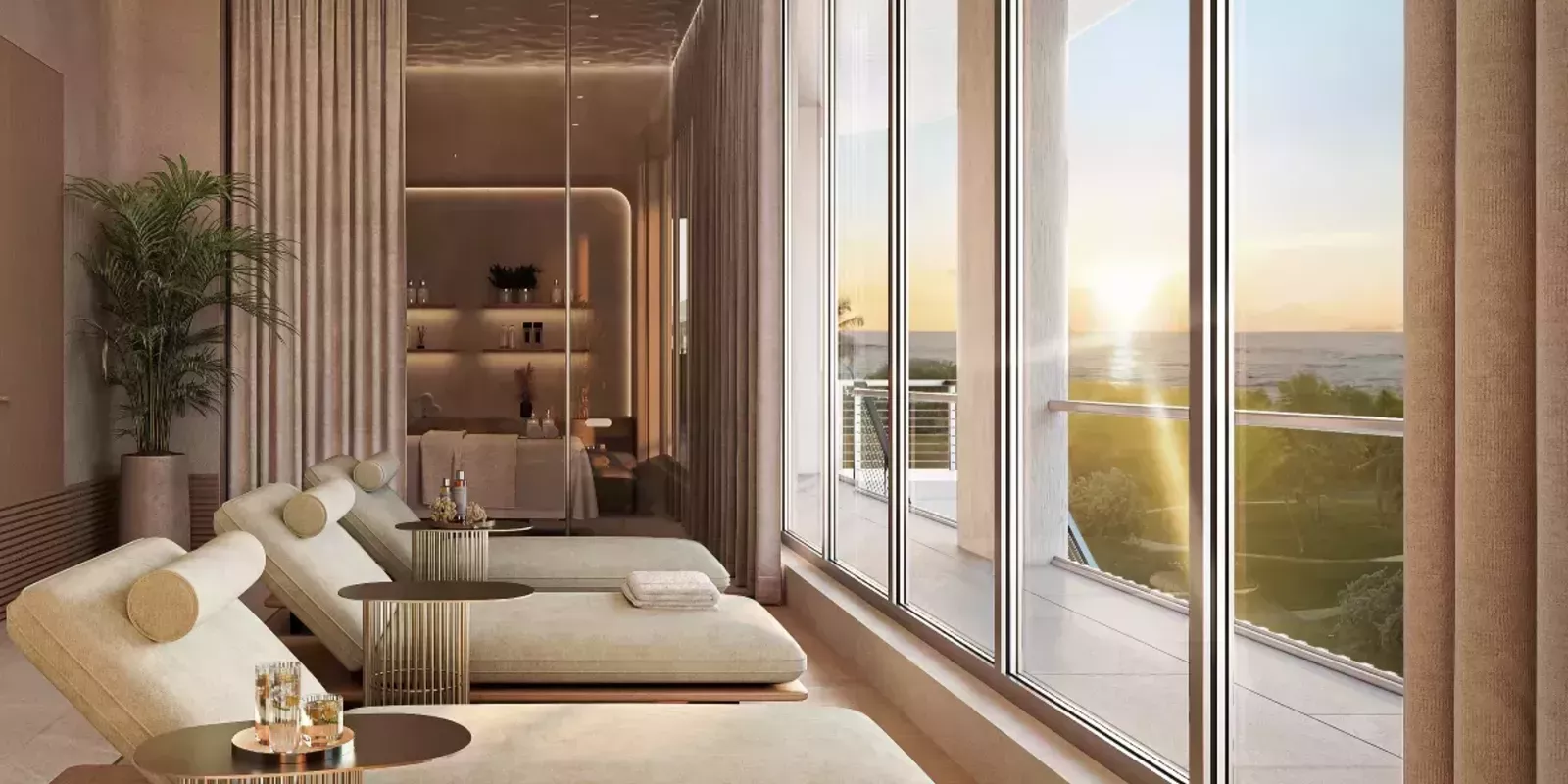 Render del Spa en Hollywood Moon